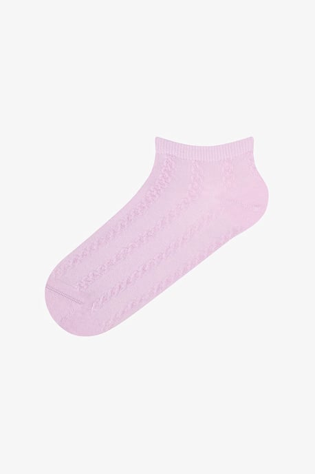 Calcetines tobilleros de jacquard Soft Clouded en pack de dos - Image 3