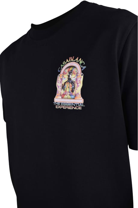 Casablanca Camiseta de L’Arche Negro - Image 3