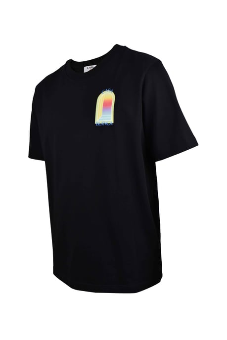 Casablanca Camiseta de L’Arche Negro - Image 2