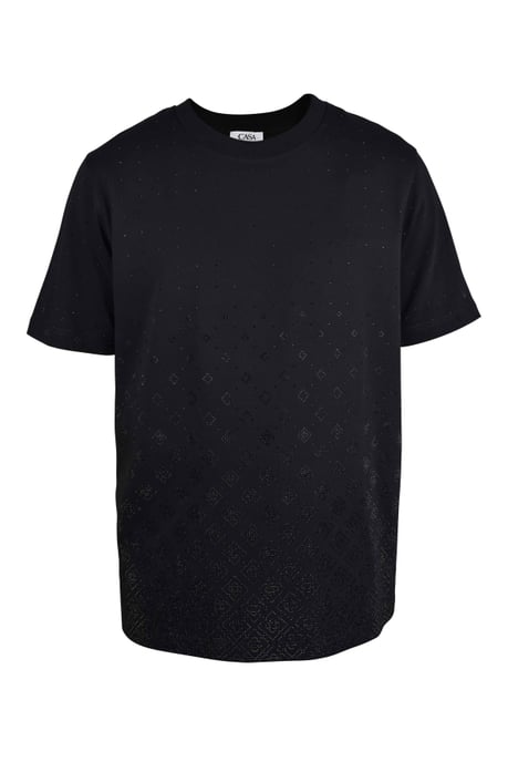 Casablanca Camiseta con monograma Negro - Image 1
