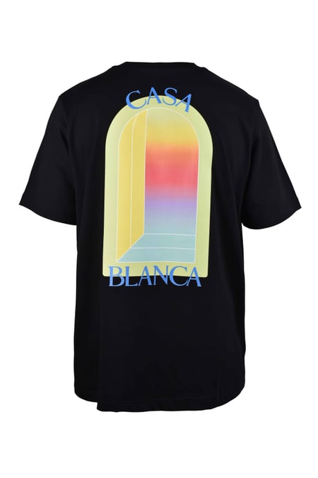 Casablanca Camiseta de L’Arche Negro - Image 4