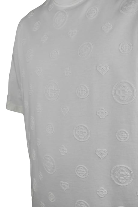 Casablanca Camiseta oversize con monograma Blanco - Image 3