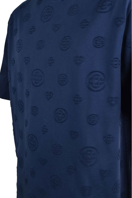 Casablanca Camiseta oversize con monograma Azul - Image 3