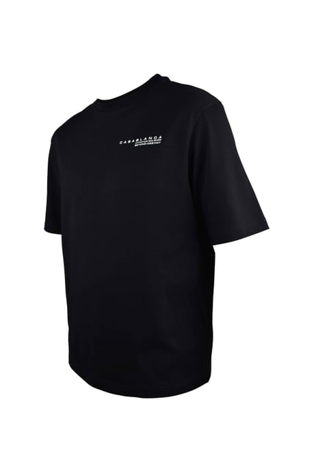 Casablanca Camiseta oversize «Glitch Orchid» Negro - Image 2