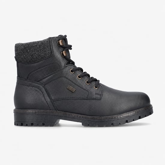 Rieker F3616 Botines de hombre Negro/granito - Image 1