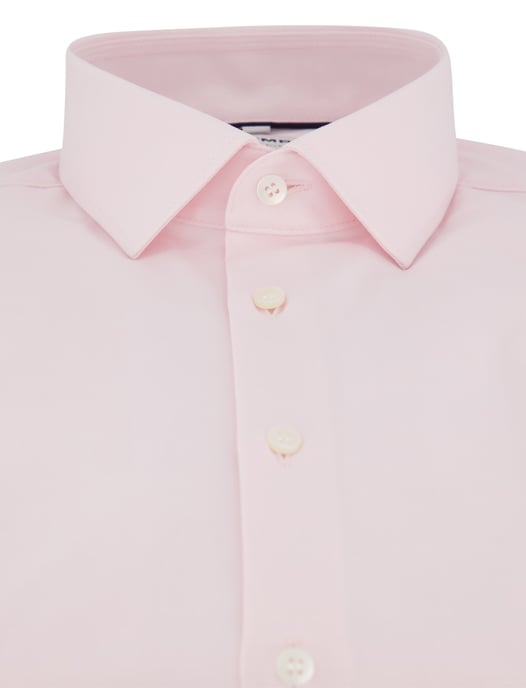 OLYMP camisa rosa body fit con cuello semi-wide - Image 3