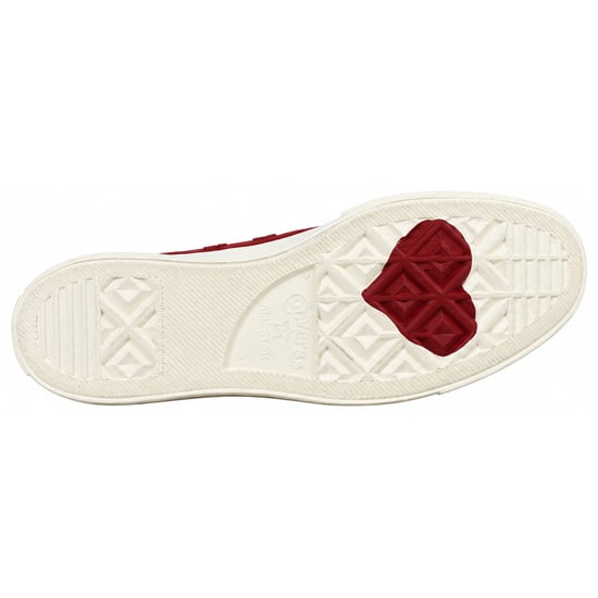 Converse Chuck Taylor Lift OX Zapatillas bajas rojas para mujer - Image 5