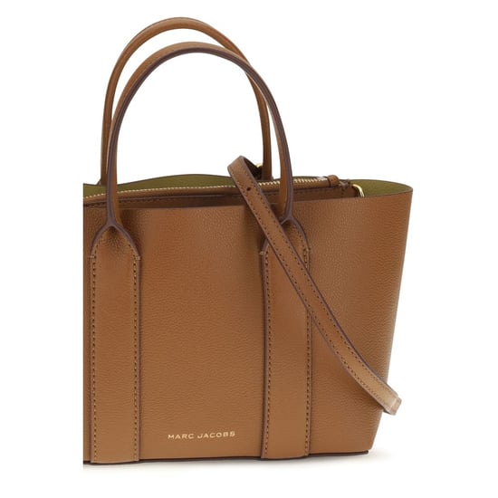 Marc Jacobs Bolso de hombro marrón de piel de becerro Bos Taurus - Image 4