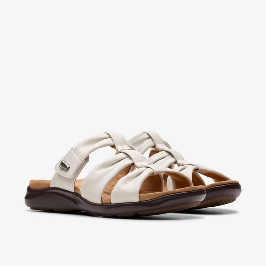 Kitly Slide Cream Leather Sandalias - Image 4