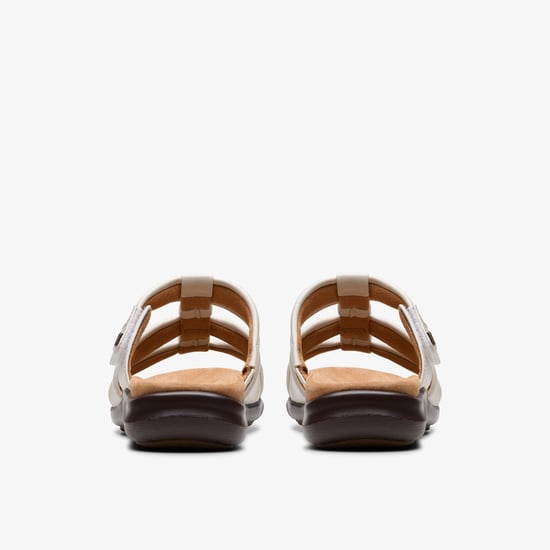 Kitly Slide Cream Leather Sandalias - Image 5