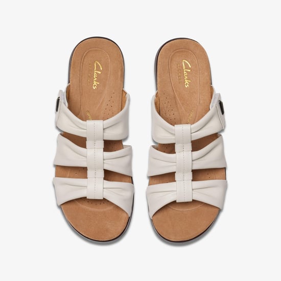 Kitly Slide Cream Leather Sandalias - Image 6