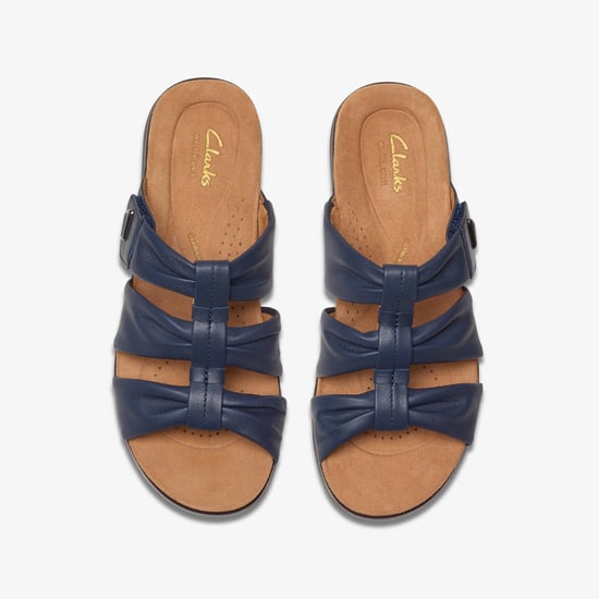 Kitly Slide Navy Leather Sandalias - Image 6