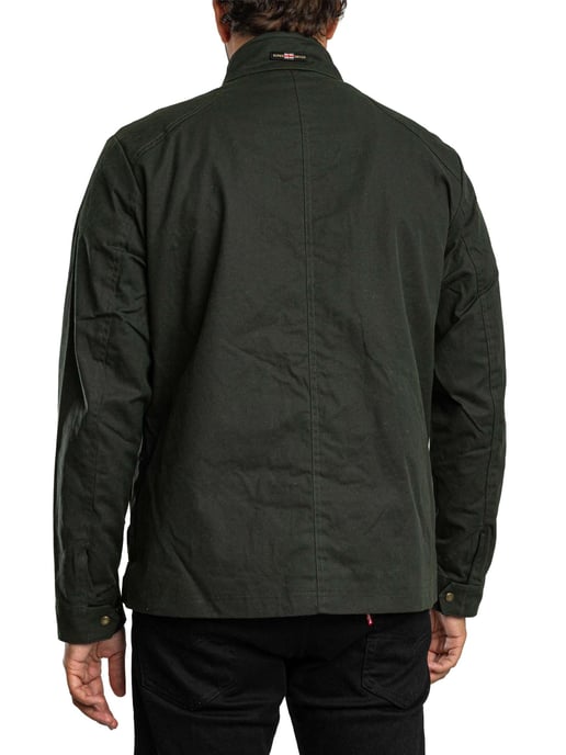 Superdry Chaqueta De Carreras Encerada, Verde - Image 3