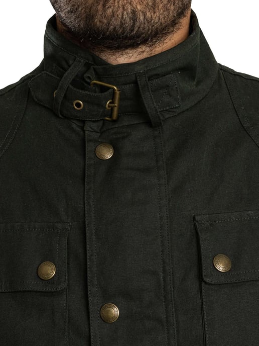 Superdry Chaqueta De Carreras Encerada, Verde - Image 5