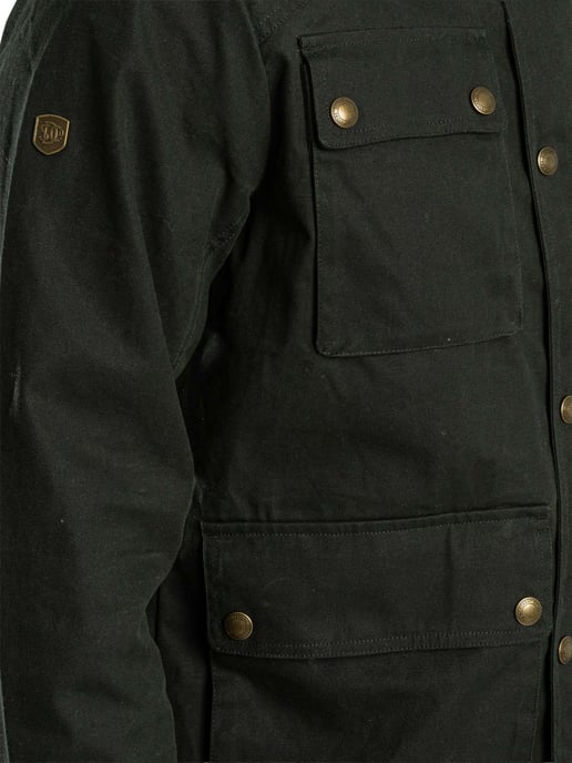 Superdry Chaqueta De Carreras Encerada, Verde - Image 6