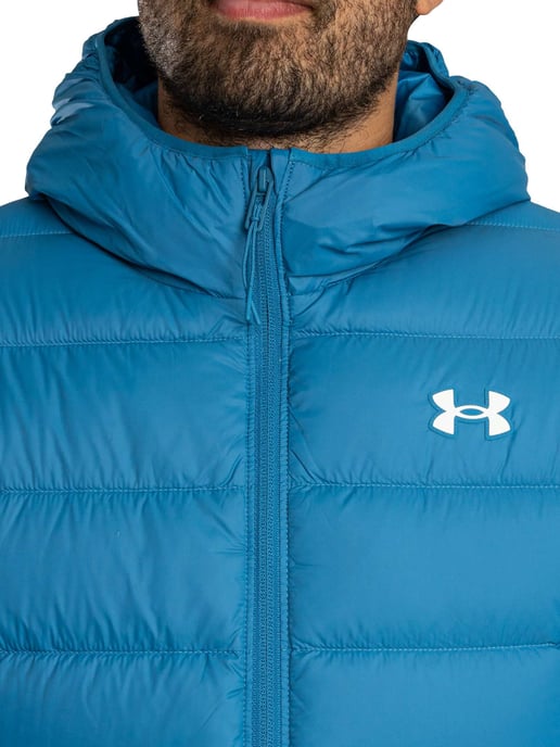Under Armour Chaqueta Con Capucha Legend Down, Azul - Image 5