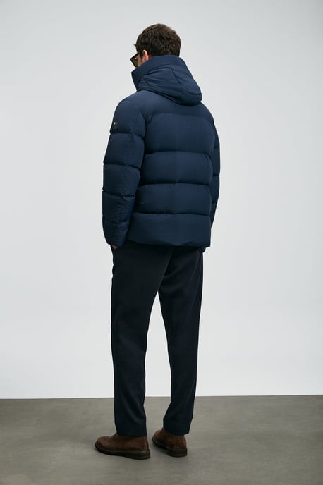 LUFIAN Chaqueta acolchada de plumón de ganso para hombre - Image 6