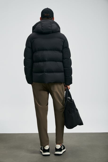 LUFIAN Chaqueta acolchada de plumón de oca para hombre - Image 6