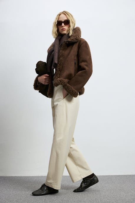 LUFIAN Chaqueta de plumas de ganso para mujer - Image 2