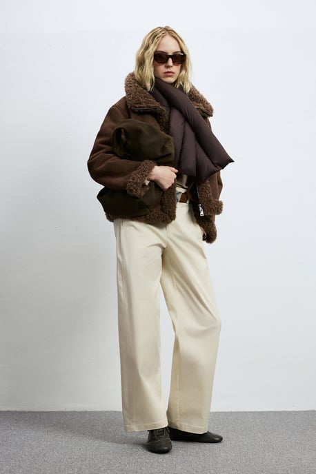 LUFIAN Chaqueta de plumas de ganso para mujer - Image 3