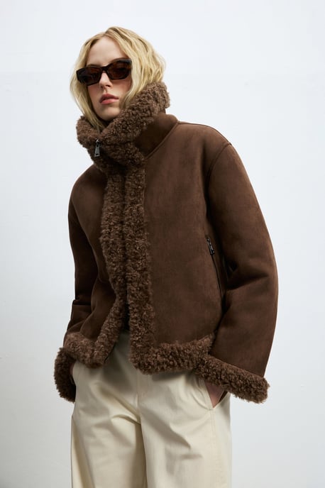 LUFIAN Chaqueta de plumas de ganso para mujer - Image 5