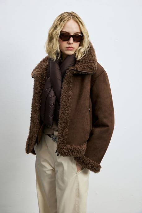 LUFIAN Chaqueta de plumas de ganso para mujer - Image 6