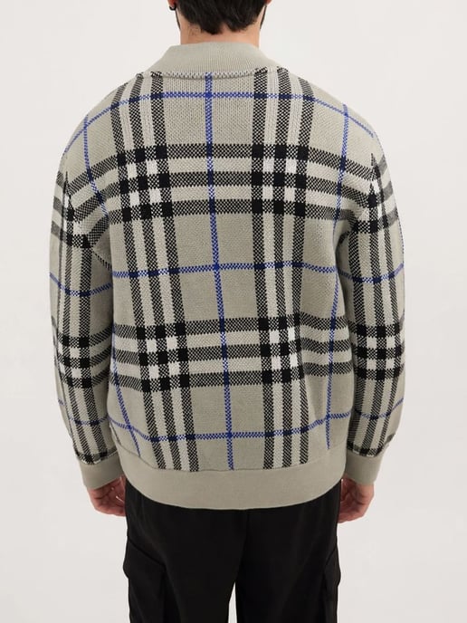 Burberry Chaqueta de punto Lichen Ip Check - Image 3