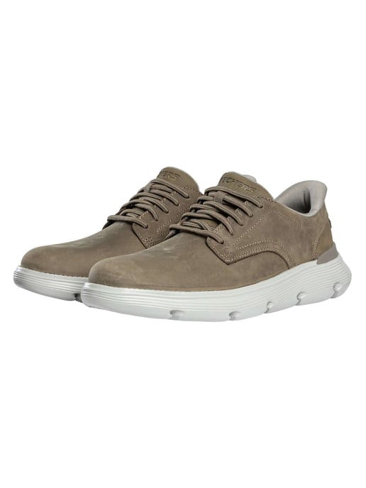 Skechers Zapatillas Sin Cordones Garza De Cuero, Marrón - Image 2