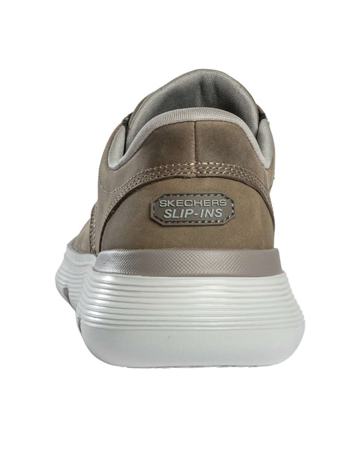 Skechers Zapatillas Sin Cordones Garza De Cuero, Marrón - Image 6