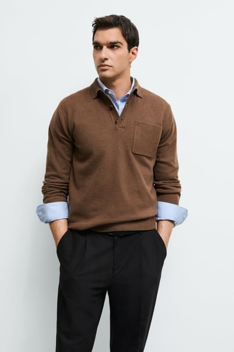 LUFIAN Polo de punto de hombre - Image 3