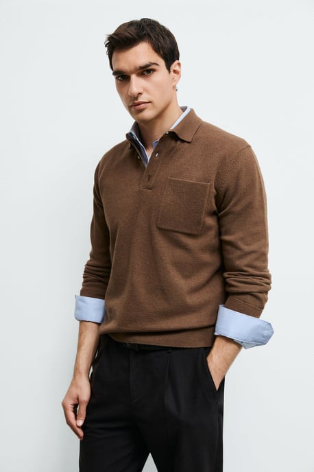 LUFIAN Polo de punto de hombre - Image 4