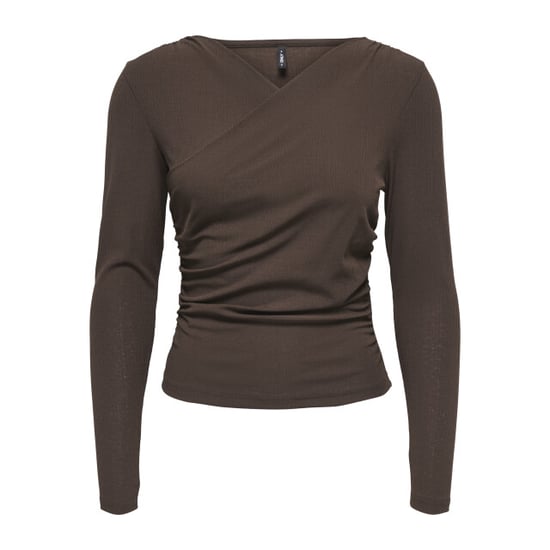 Only onllexi l/s top cruzado jrs 15383493 coffee bean - Image 1