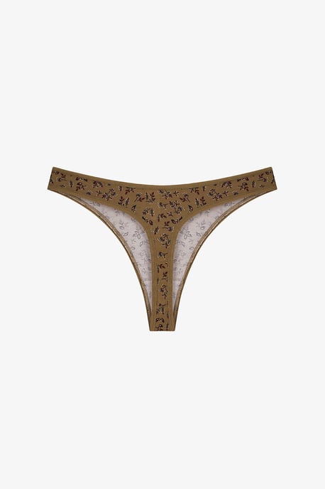 Tanga floral Wild Rose - Image 3