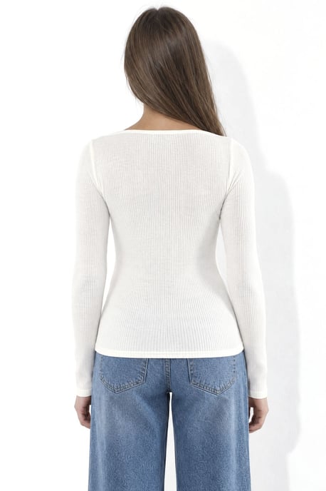 Busem Blusa de algodón para mujer - Image 3