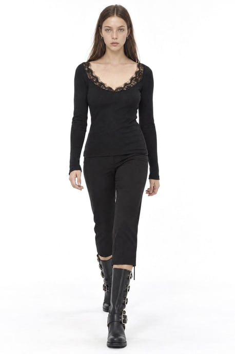 Blusa de algodón para mujer - Image 4