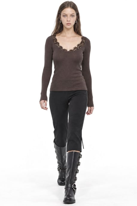 Busem Blusa de algodón para mujer - Image 3