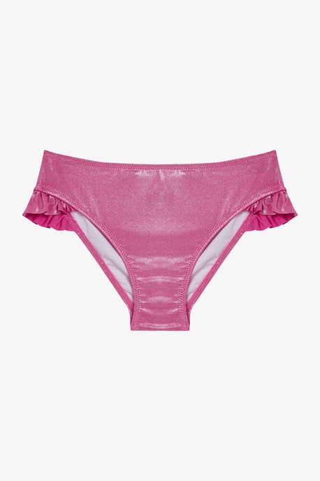 Penti conjunto de bikini brillante de triángulo para niña - Image 3