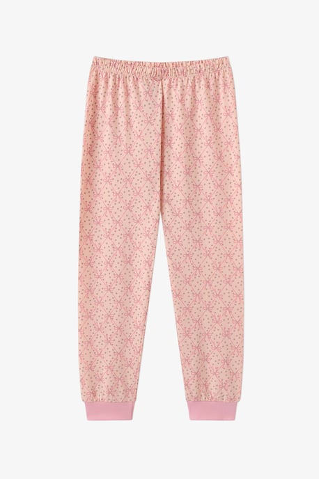 Penti Conjunto de pijama de algodón de manga larga Whisper Bows para niña - Image 4