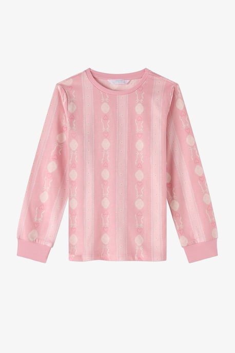 Penti Conjunto de pijama de algodón de manga larga Whisper Bows para niña - Image 6