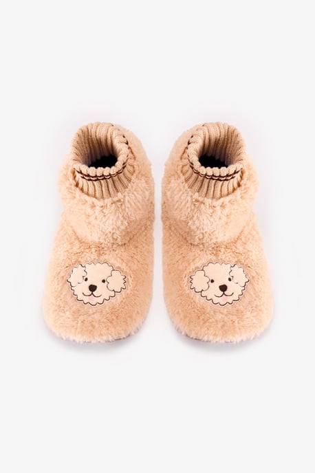 Happiness Dog Pattern Calcetines de estar por casa - Image 1