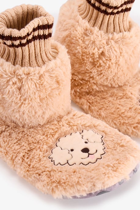 Happiness Dog Pattern Calcetines de estar por casa - Image 3