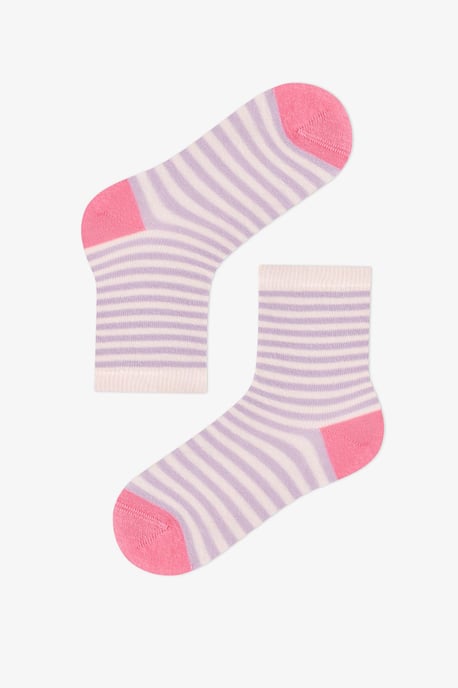 Calcetines de caña media de algodón para niña con motivo Unicorn Carousel, pack de 2 pares - Image 4