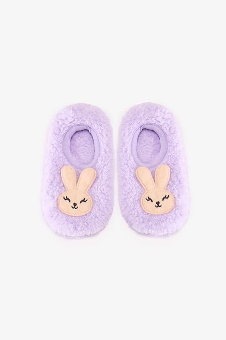 Penti calcetines antideslizantes para niña con estampado de conejo - Image 1