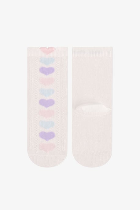 Penti Calcetines de algodón para niña con unicornios, pack de 2, caña media - Image 4