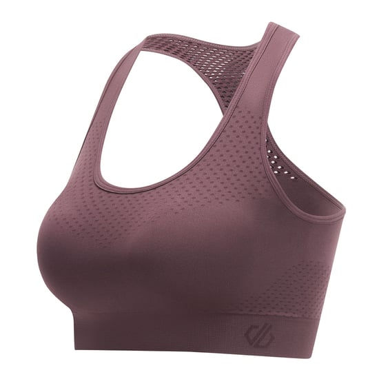 Dare 2B Sujetador deportivo de mujer Dont Sweat It II (Huckleberry) - Image 3