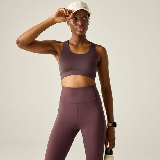 Dare 2B Sujetador deportivo de mujer Dont Sweat It II (Huckleberry) - Image 5