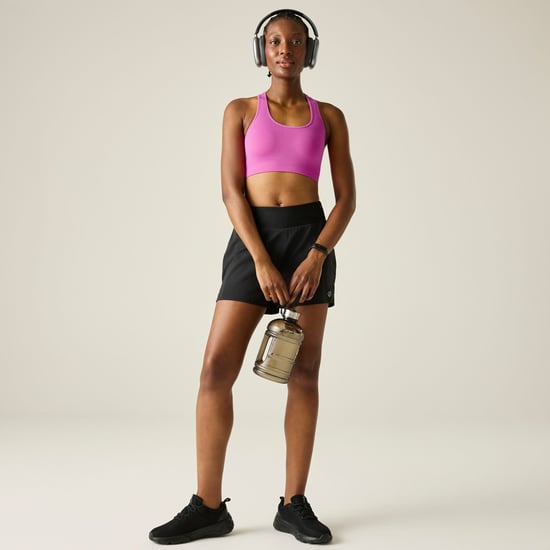 Dare 2B Sujetador deportivo para mujer Dont Sweat It II (Rosa extremo) - Image 6