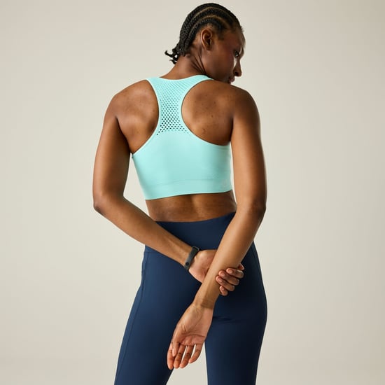Dare 2B Sujetador deportivo para mujer Dont Sweat It II (Water Ballet) - Image 5
