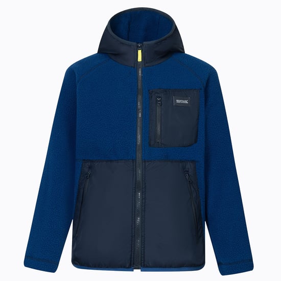 Regatta Chaqueta híbrida Munro para niños (azul aviador/azul marino) - Image 2