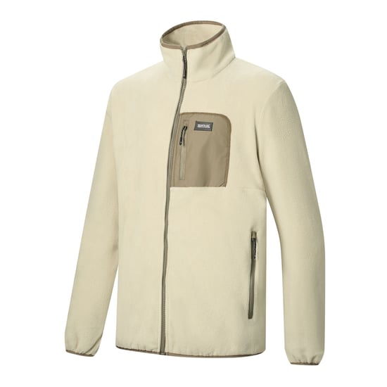 Regatta Frankie Chaqueta de forro polar para hombre con cremallera completa (Abbeystone/Smokey Olive) - Image 4